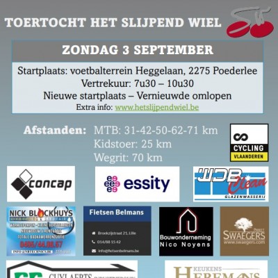 SLW Cycling Classic van Het Slijpend Wiel op  zondag 3 september